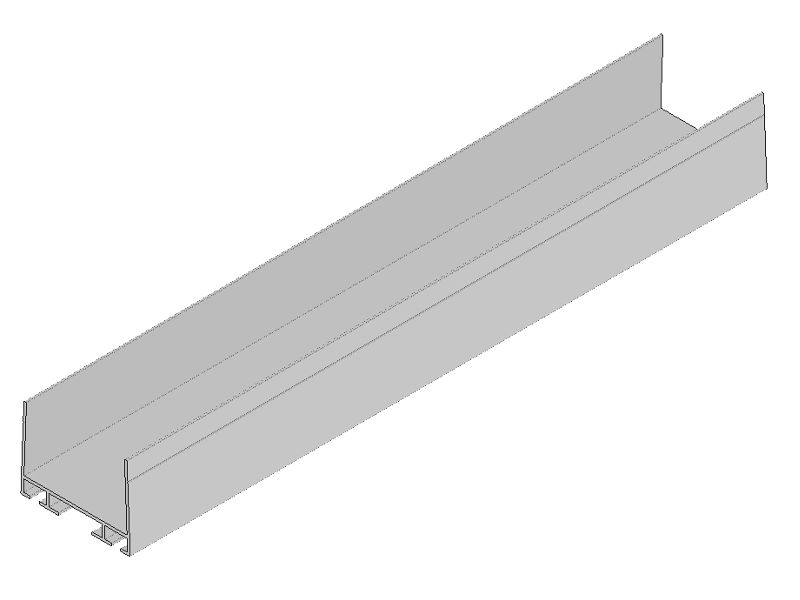 Profilo alluminio superiore-inferiore 2002AN-Z